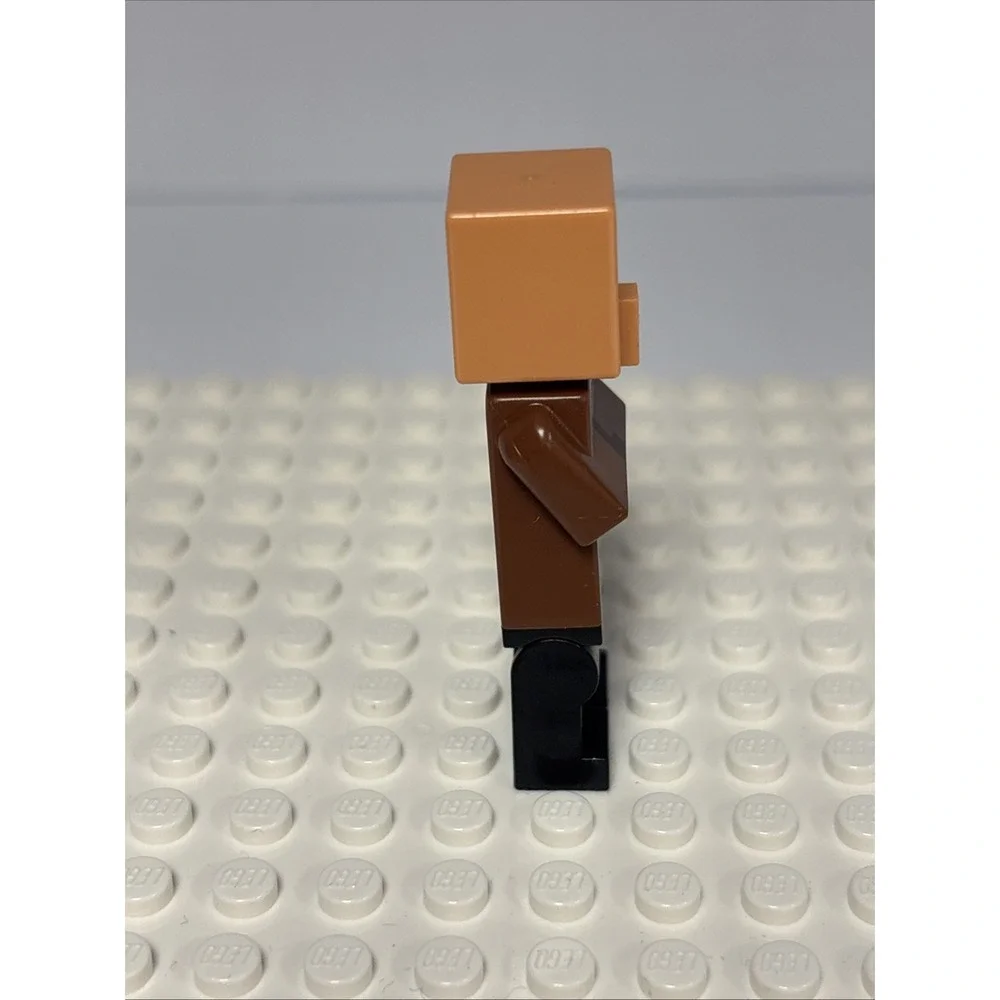 Lego Minecraft Villager Reddish Brown Minifigure 21138 21128